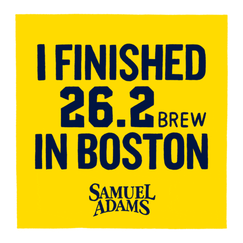 Boston Marathon GIF by Samuel Adams Beer