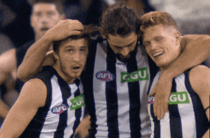 happy game day GIF by CollingwoodFC