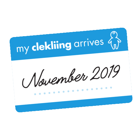 Expecting Due Date Sticker by Clek