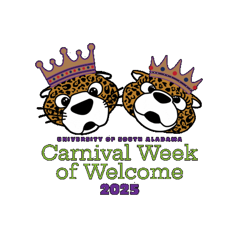 Usa Southpaw Sticker by University of South Alabama