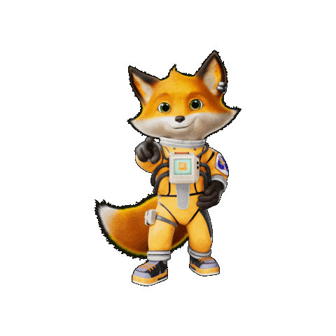 Fox Winner Sticker by Hello Park