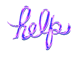 Chrome Help Sticker by Klypi