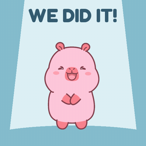 We Did It Thank You GIF
