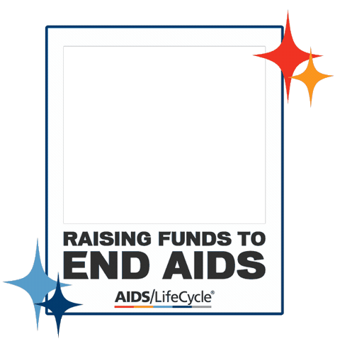 Charity Fundraising Sticker by AIDS/LifeCycle