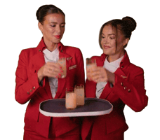 Flight Crew Vacation Sticker by Virgin Atlantic