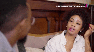 Kelly Khumalo Laughing GIF by Showmax