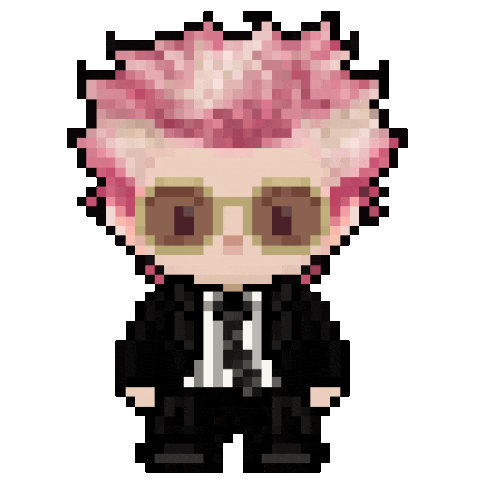 Bang Bang Bang Pixel Sticker