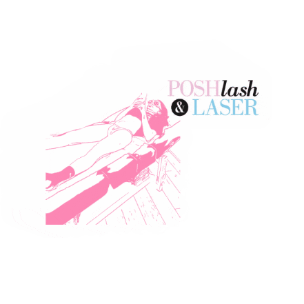 Posh Lash and Laser Sticker