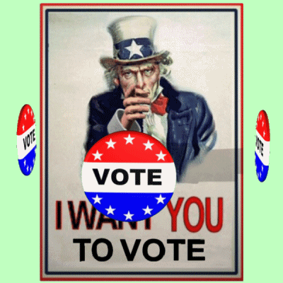 Please Vote Uncle Sam GIF