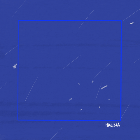 Star Rain GIF by haenaillust