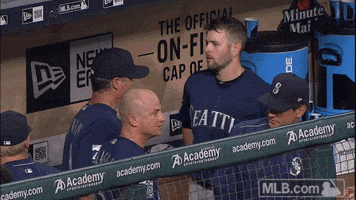 seattle mariners hug GIF by MLB