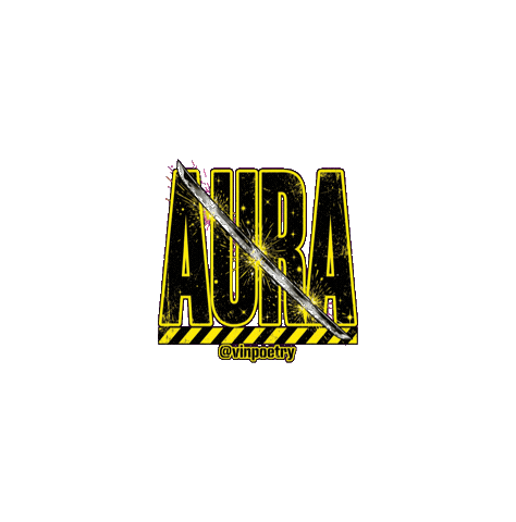 Aura Warrior Sticker