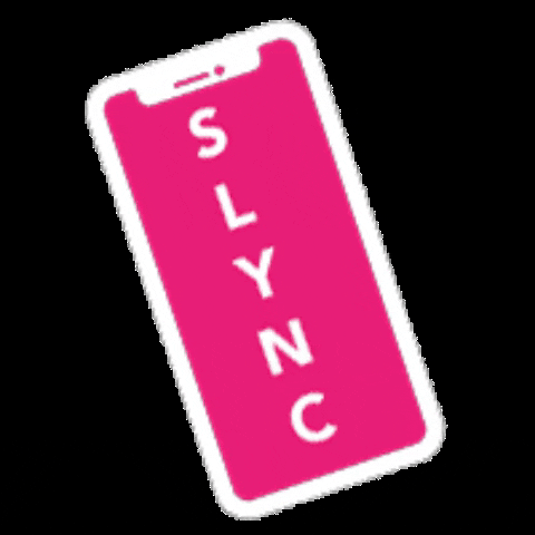 phone pink app GIF by Slync App