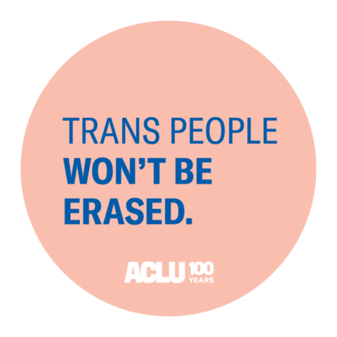 Trans Equality Sticker by ACLU