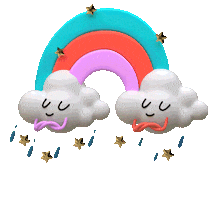 Illustration Rainbow Sticker by Kids' Choice Awards
