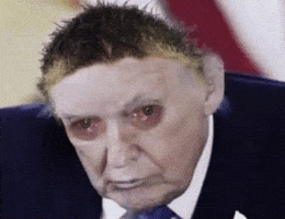 Pensando Donald Trump GIF