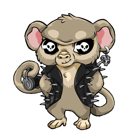 Hardmonk3Y Sticker