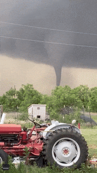 'Take Cover, Babe': Tornado Spotted in Central Texas