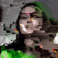 Glitch Portrait GIF by Death Orgone