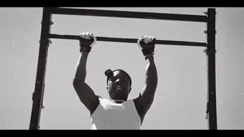 Working Out Black And White GIF by IDK