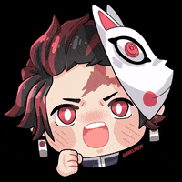 Mad Kimetsu No Yaiba Sticker for iOS & Android
