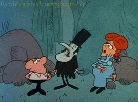 rocky and bullwinkle homer GIF