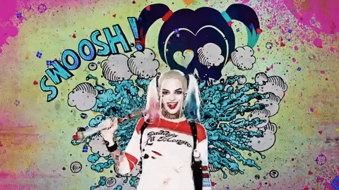 Suicide Squad Baseball Bat GIF by emibob