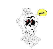 Wave Hello Sticker