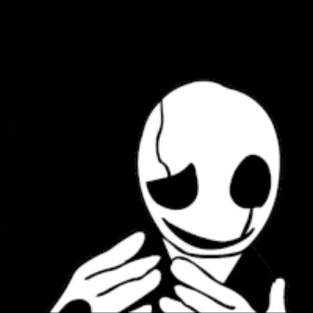 Deltarune Gaster GIF