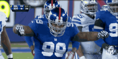 Thrusting New York Giants GIF by NFL