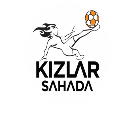 Kızlar Sahada Sticker