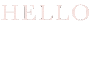 Hello Baby Sticker