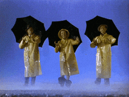 Raining Gene Kelly GIF