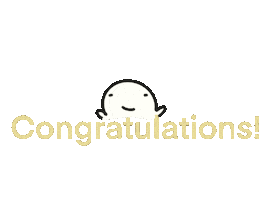 Happy Congrats Sticker by grace