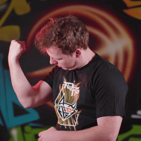 Flexing League Of Legends GIF by TeamOrangeGaming