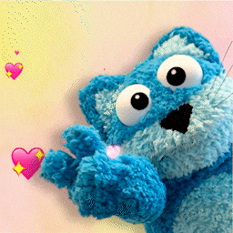 Blue Cat Love GIF by Airlearn
