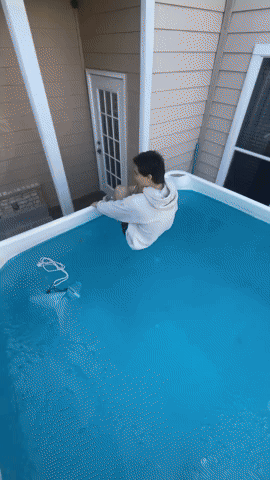 Proffessional Pool Sliding GIF