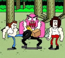 regular show rage against the tv GIF by Maudit