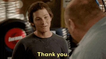 Happy Thanks GIF by CBS
