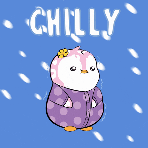 Snow Freezing GIF by Pudgy Penguins