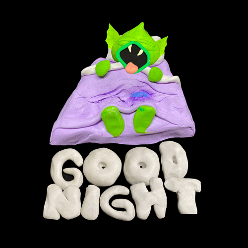 Good Night GIF by Creepz
