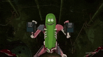 Pickle Rick Rats GIF