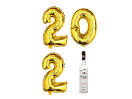Happy New Year Celebration Sticker by Broken Shed Vodka