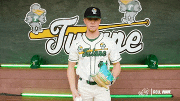 College Baseball Tyler GIF by GreenWave