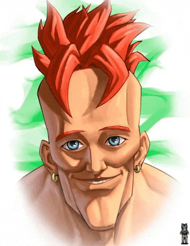Android 16 Ginyu Force GIF