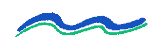 Wave Line Sticker