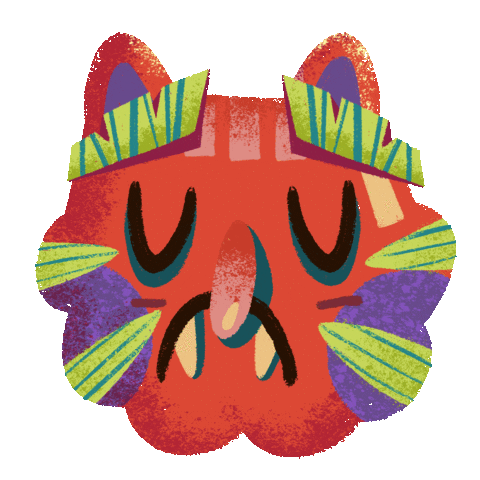 Sad Cat Sticker