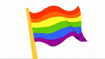 Gay Pride Rainbow GIF by Bustle