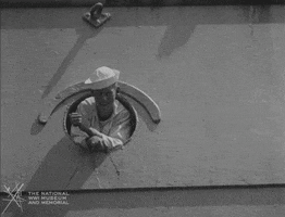 Waving Black And White GIF by National WWI Museum and Memorial