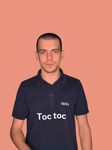 Toc Toc GIF by TECE Italia